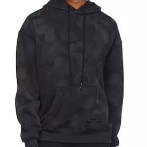 Women's charcoal Camouflage Hoodie